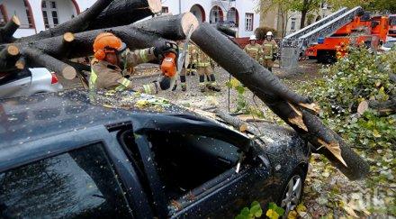 силни бури европа причиниха смъртта двама души