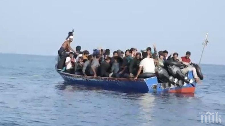 Над 200 мигранти са пристигнали по море в Италия, а 71 са върнати в Либия