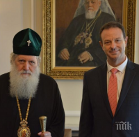 Патриарх Неофит се срещна с изпълняващия длъжността посланик на САЩ в България