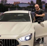 Ловецът на мигранти Динко се изфука с нов мерцедес за 350 бона (СНИМКИ)