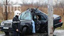 Пиян до безсъзнание се разби на пътя Самоков-София