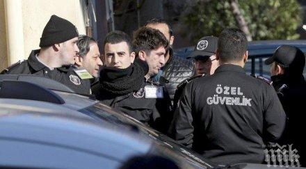 турция задържаха петима германци връзки кюрдски екстремисти