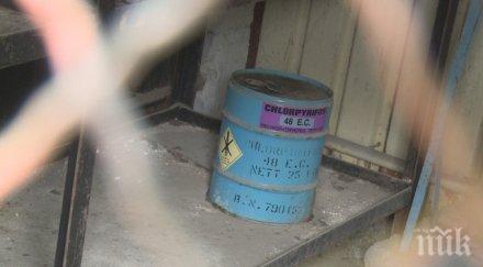 цяло село настръхна изтровят склад пестициди събуди страховете