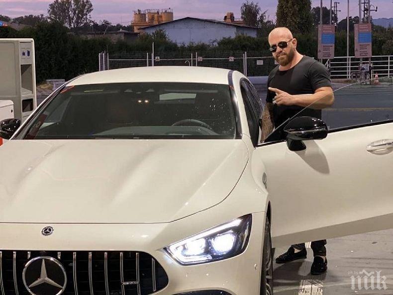 Ловецът на мигранти Динко се изфука с нов мерцедес за 350 бона (СНИМКИ)