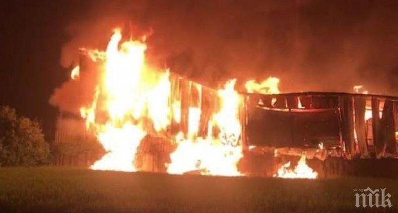 Двама пожарникари изчезнаха при гасенето на голям пожар в Тайван