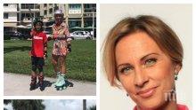 КОШМАРНО ЛЯТО: Нови страдания за Нана - водещата на "Съдебен спор" със счупена опашка след падане от кънки