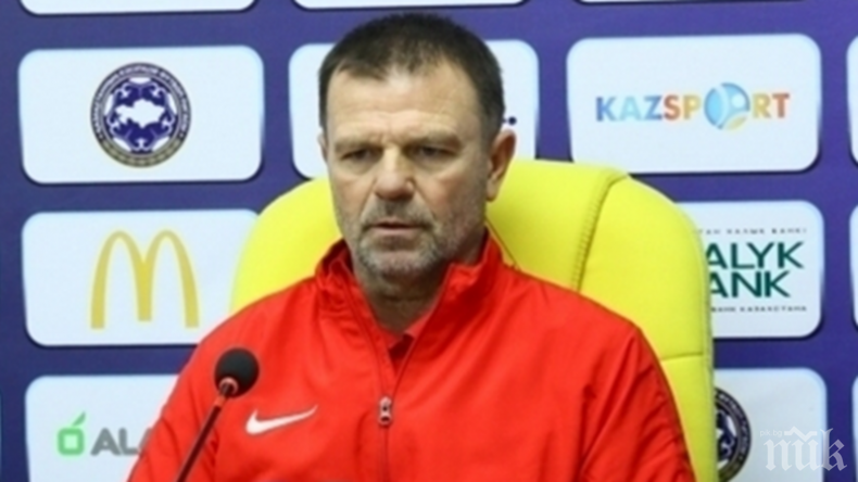 Треньорът на ЦСКА Стойчо Младенов коментира битката за титлата между