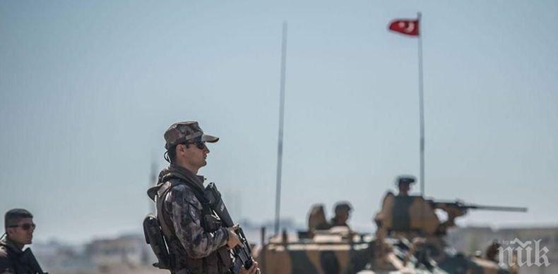 От Министерството на отбраната на Турция обявиха: Подготовката за операция в Сирия е завършена