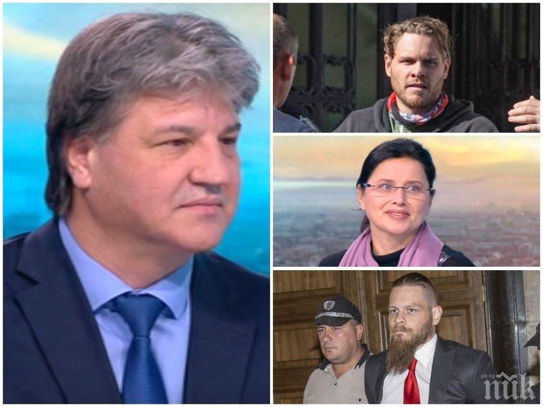 В ДЕСЕТКАТА! Димитър Узунов: Австралийският убиец с псувните и ругатните си сам опроверга освободилия го Калпакчиев. Нека се провери връзката на съдията с БХК В ДЕСЕТКАТА! Димитър Узунов: Австралийският убиец с псувните и ругатните си сам опроверга освободилия го Калпакчиев. Нека се провери връзката на съдията с БХК