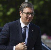 Президентът на Сърбия: Ще завършим своя участък на „Турски поток“ до края на годината