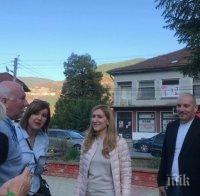Ангелкова: Кандидатът за кмет на Своге Христо Йовов ще промени облика на общината