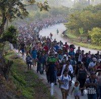 Мексико спря керван от 2000 мигранти, запътили се към САЩ