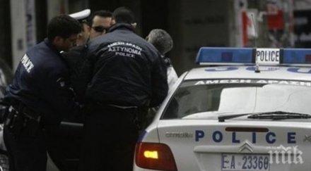 екшън гърция задържаха автомобил българска регистрация мигранти