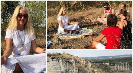СИГНАЛ ДО ПИК: Шарлатанка иска по 1200 лв. от лапнишарани, води ги на курс за аватари на площадка за летящи чинии край Девня (СНИМКИ)
