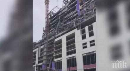 инцидент един загинал рухнала фасада хотел орлиънс