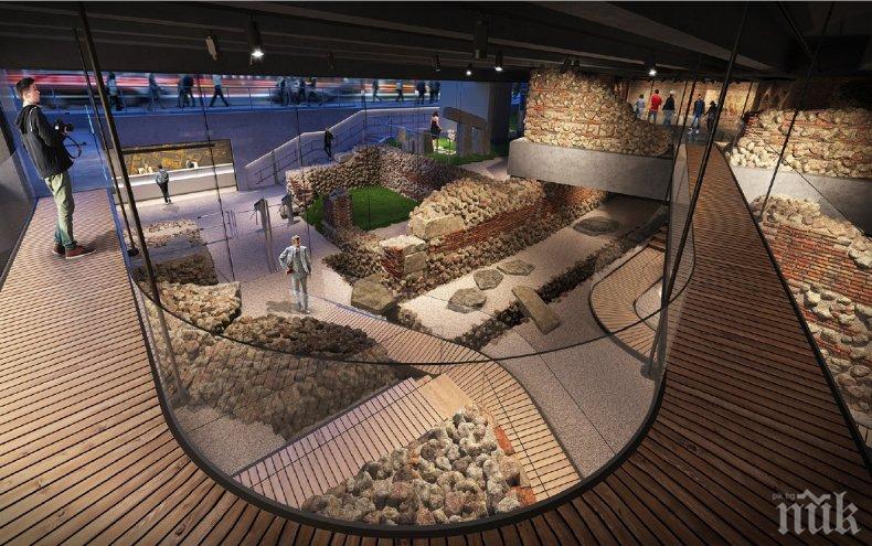 Фандъкова: Разкриваме уникална средновековна църква под бул. „Т. Александров“ (СНИМКИ)