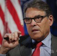 Министърът на енергетиката на САЩ с признание за Доналд Тръмп