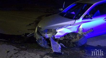 мъж ранен катастрофа долна оряховица