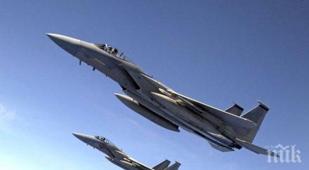 американски военни нанесли въздушен удар бивш свой склад сирия
