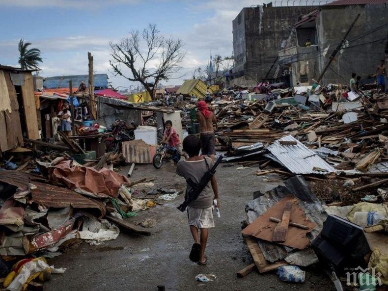 Броят на жертвите на земетресението на Филипините достигна петима души