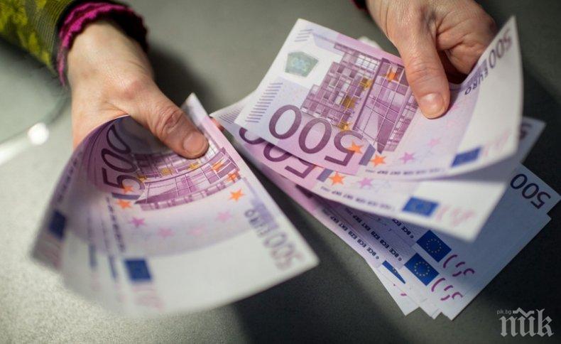 1000 евро таван за кеш-плащания в Италия