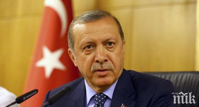 Ердоган заплаши да поднови операцията в Сирия