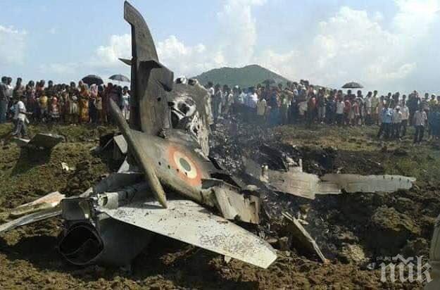 Седем души загинаха при катастрофа на военен хеликоптер