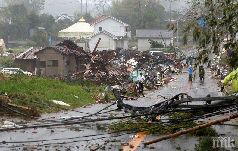 Броят на жертвите на тайфуна „Хагибис” в Япония достигна 77 души
