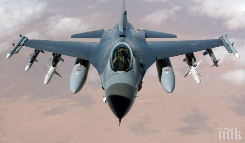Екип на щатските ВВС идва в България за обучението за Ф-16 