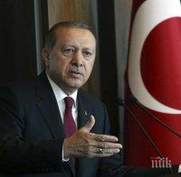 Реджеп Ердоган заплаши: Продължаваме операцията в Сирия, ако САЩ не спазят обещанията си