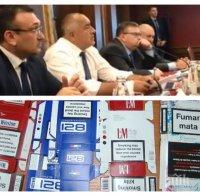 ИЗВЪНРЕДНО В ПИК TV: Борисов, Цацаров, Гешев и Младен Маринов отчитат битката с контрабандата на цигари (ОБНОВЕНА)