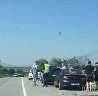 ОТ ПОСЛЕДНИТЕ МИНУТИ: Верижна катастрофа затапи Околовръстното в посока Пловдив