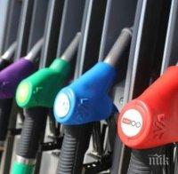 Бензинът и дизелът поевтинели с 13 стотинки за година