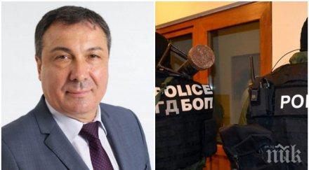 последните минути кметът несебър арестуван карат конвой столичното следствие