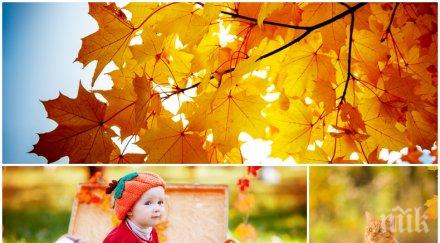 чудесно време температурите стигат летни стойности живакът удари градуса карта