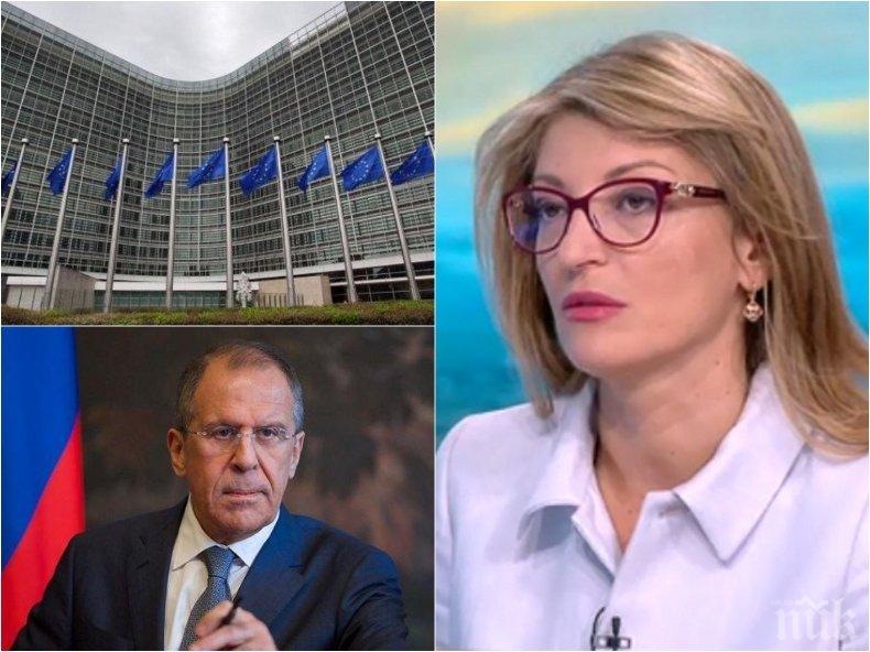 ЕКСКЛУЗИВНО: Екатерина Захариева с първи коментар след голямата новина за падането на мониторинга и визитата в Русия