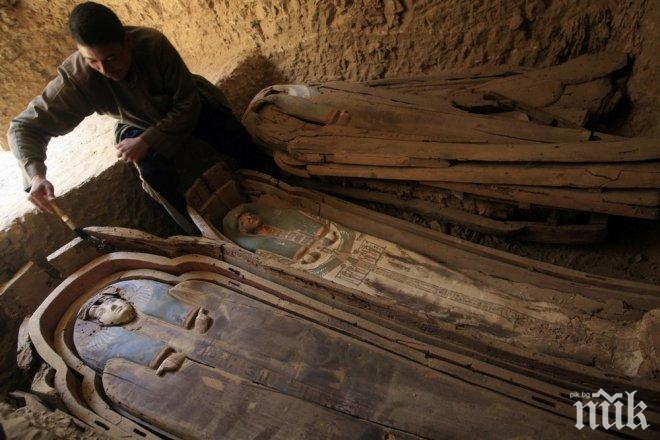 В Египет откриха десетки запазени саркофази от Х век пр.н.е.