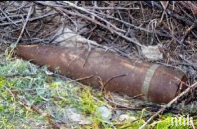 Военни гърмят невзривен снаряд, открит в Марица
