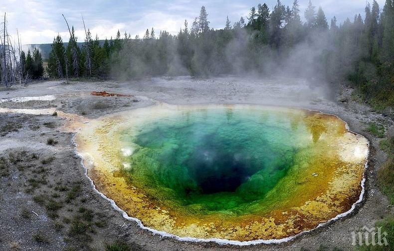 Потвърдиха съществуването на горещ мантиен поток под Йелоустоун