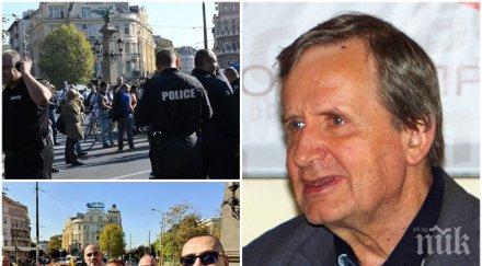 безпощадно акад георги марков разби метежниците дебъ улицата казва главен прокурор подкрепям гешев вкара затвора яхтите частните самолети