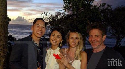 провалени брака годишният денис куейд предложи брак студентка