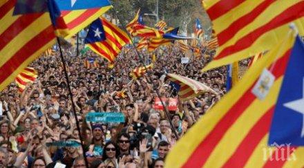 хиляди крайнодесни протестираха каталунския сепаратизъм мадрид