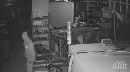 бързи ръце маскирани откраднаха месингови отливки 100 бона