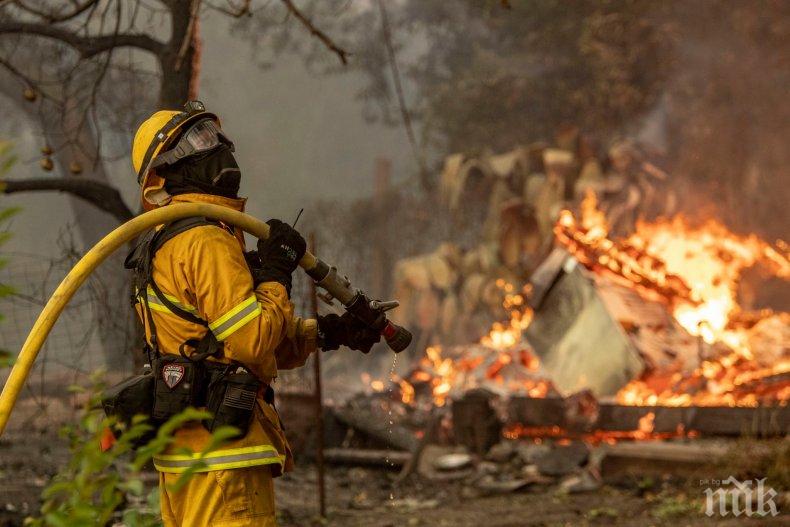 Външно с призив към българите от района на пожара в САЩ