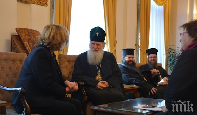 Патриарх Неофит се срещна с новия френски посланик