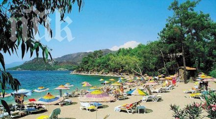 отлив наши туристи турция