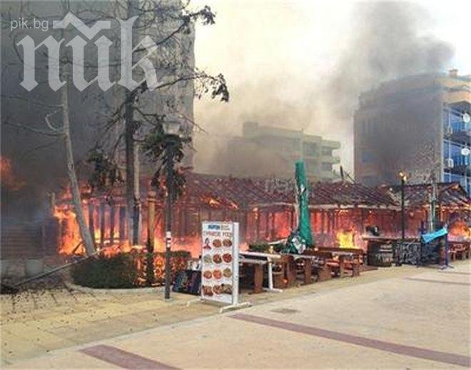 Механа „Нептун” в Слънчев бряг заличена напълно