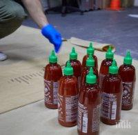 УДАР: Откриха 400 кила метамфетамин в бутилки с чили сос