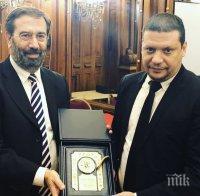 Илиан Тодоров се срещна с директора на  Представителството на еврейските институции  във Франция