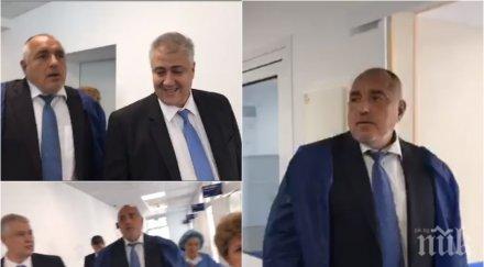 първо пик премиерът борисов посети супермодерната клиника изгаряния пирогов премиерът ужас спомни вадил хора пожарите обновена снимки